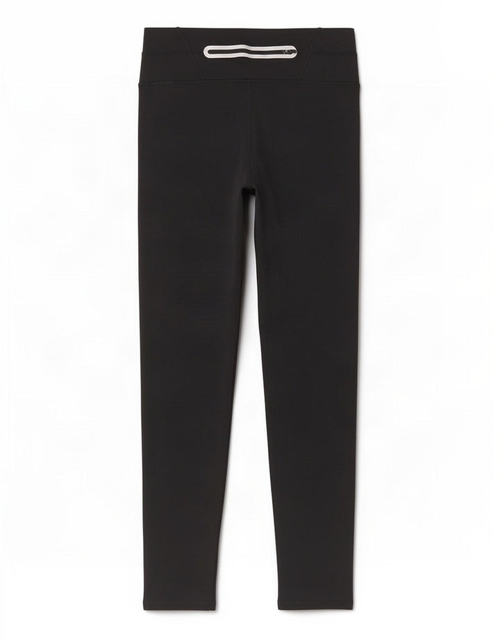 Leggings Athleta Mulher UK 6 XS Poliéster Preto