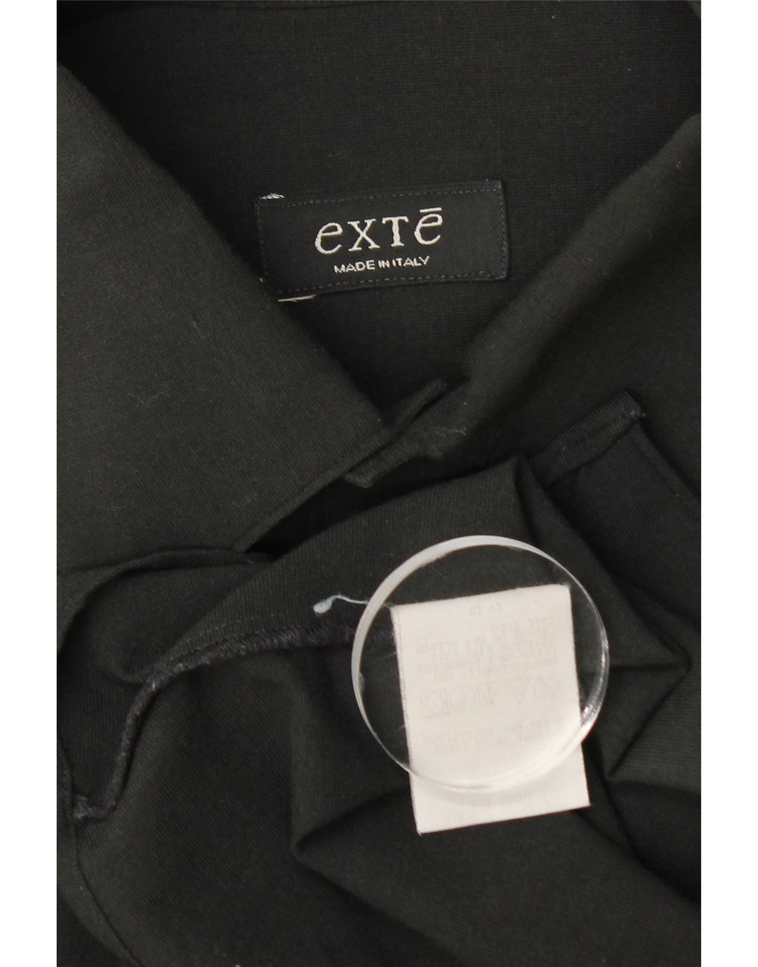 Exte Camisa Masculina Média Lã Virgem Preta