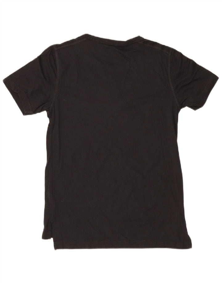 Camiseta masculina Reebok Top pequeno algodão preto