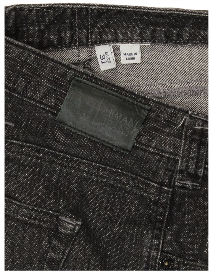 Jeans retos femininos Armani W31 L28 cinza