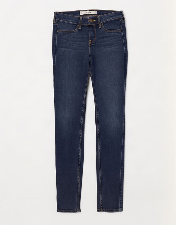 Hollister Womens Skinny Jeans US 1 XS W25 L29 Blue Cotton