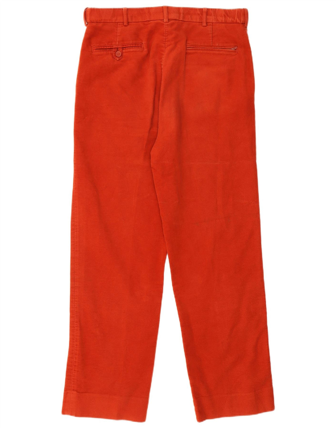 Calça chino reta masculina PETER CHRISTIAN W34 L30 algodão vermelho