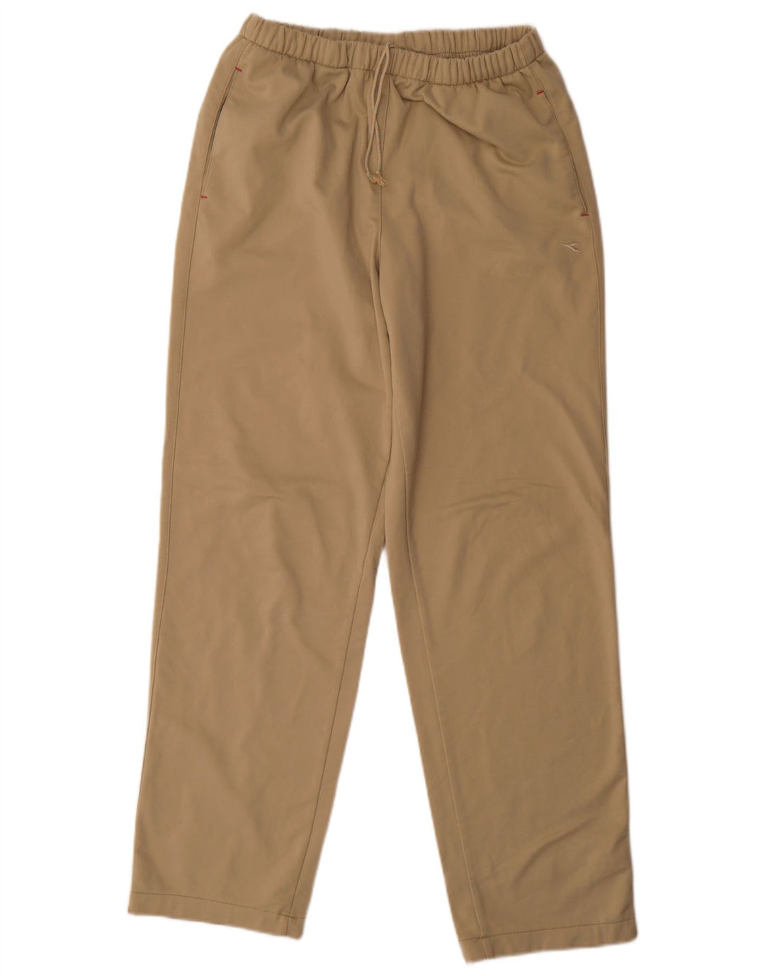 Calça de treino feminina Diadora UK 14 grande poliéster bege