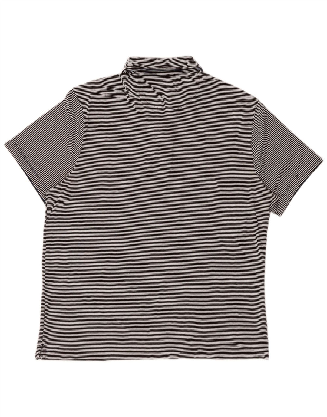 Camisa polo masculina MICHAEL KORS grande listra azul marinho