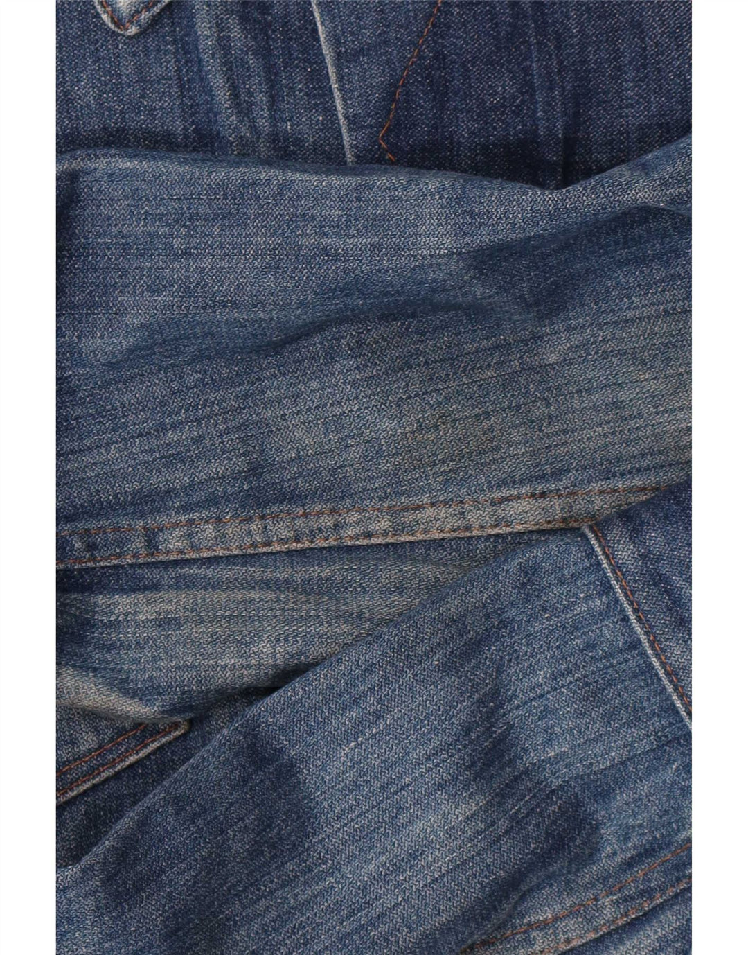 Jaqueta jeans masculina Wrangler UK 38 azul médio