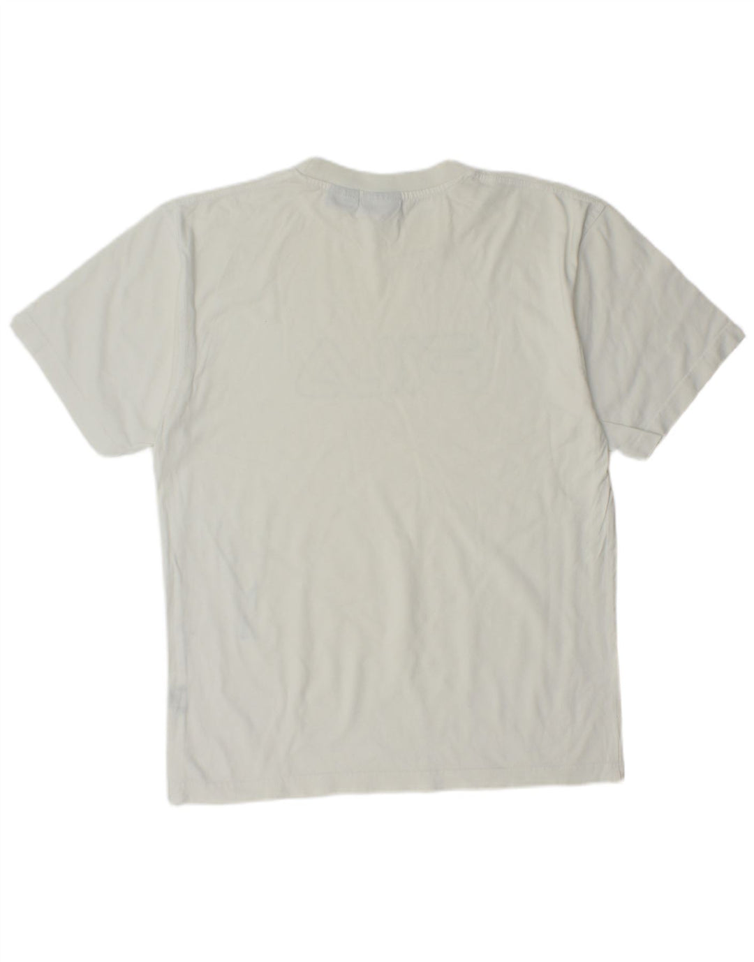 Camiseta masculina gráfica FILA Top pequeno branco