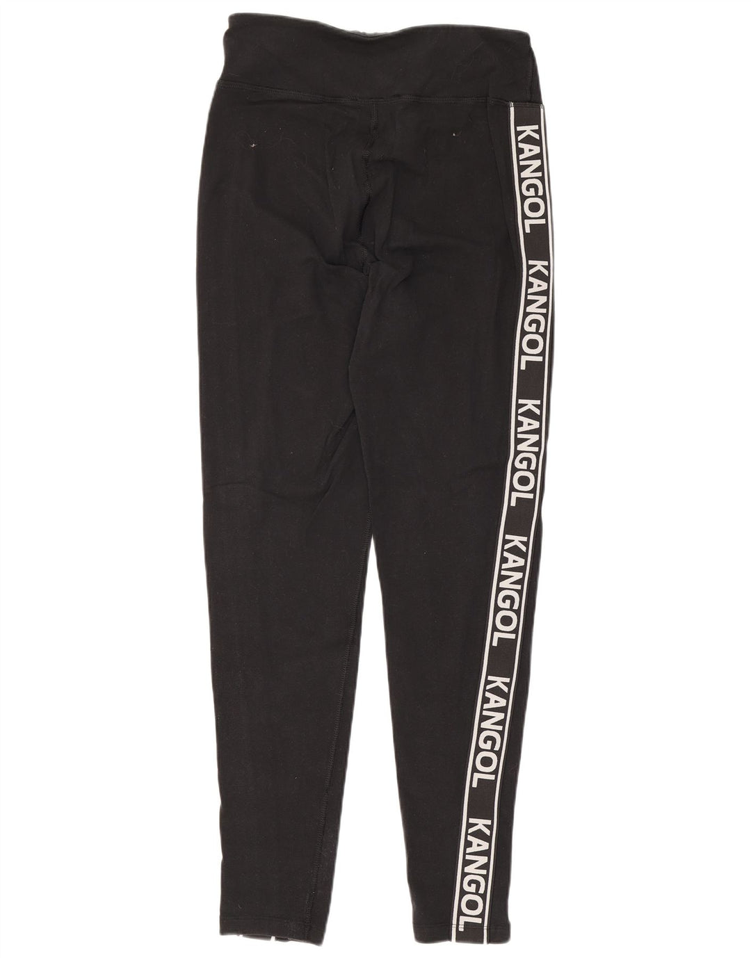 Leggings femininas Kangol gráficas UK 12 algodão preto médio