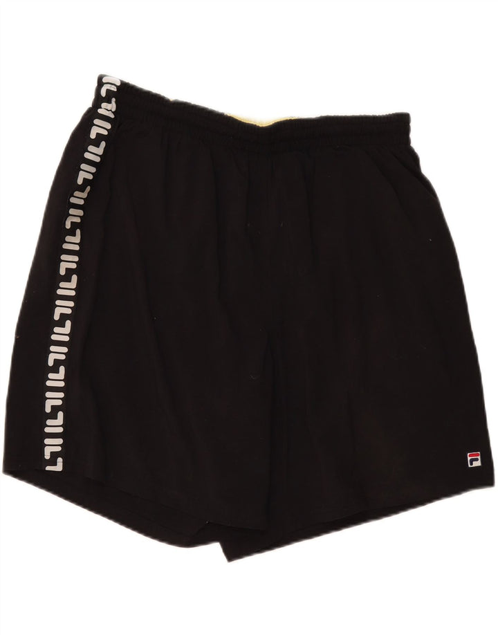 Shorts de natação masculino Fila Graphic XL preto