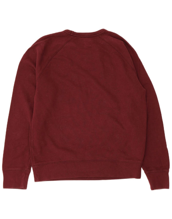 Gap Moletom Masculino Jumper Médio Algodão Borgonha