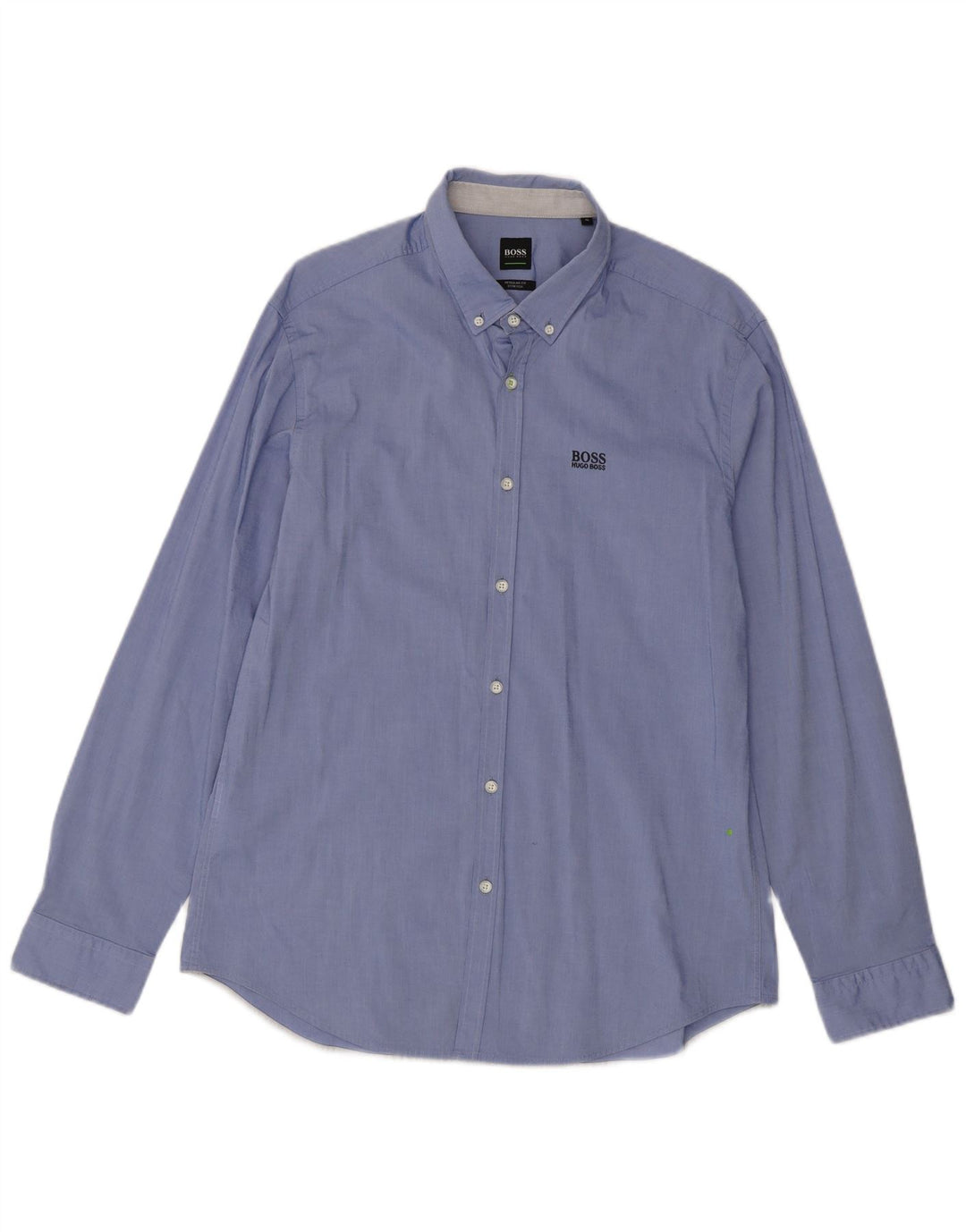 Camisa masculina Hugo Boss Regular Fit XL algodão azul