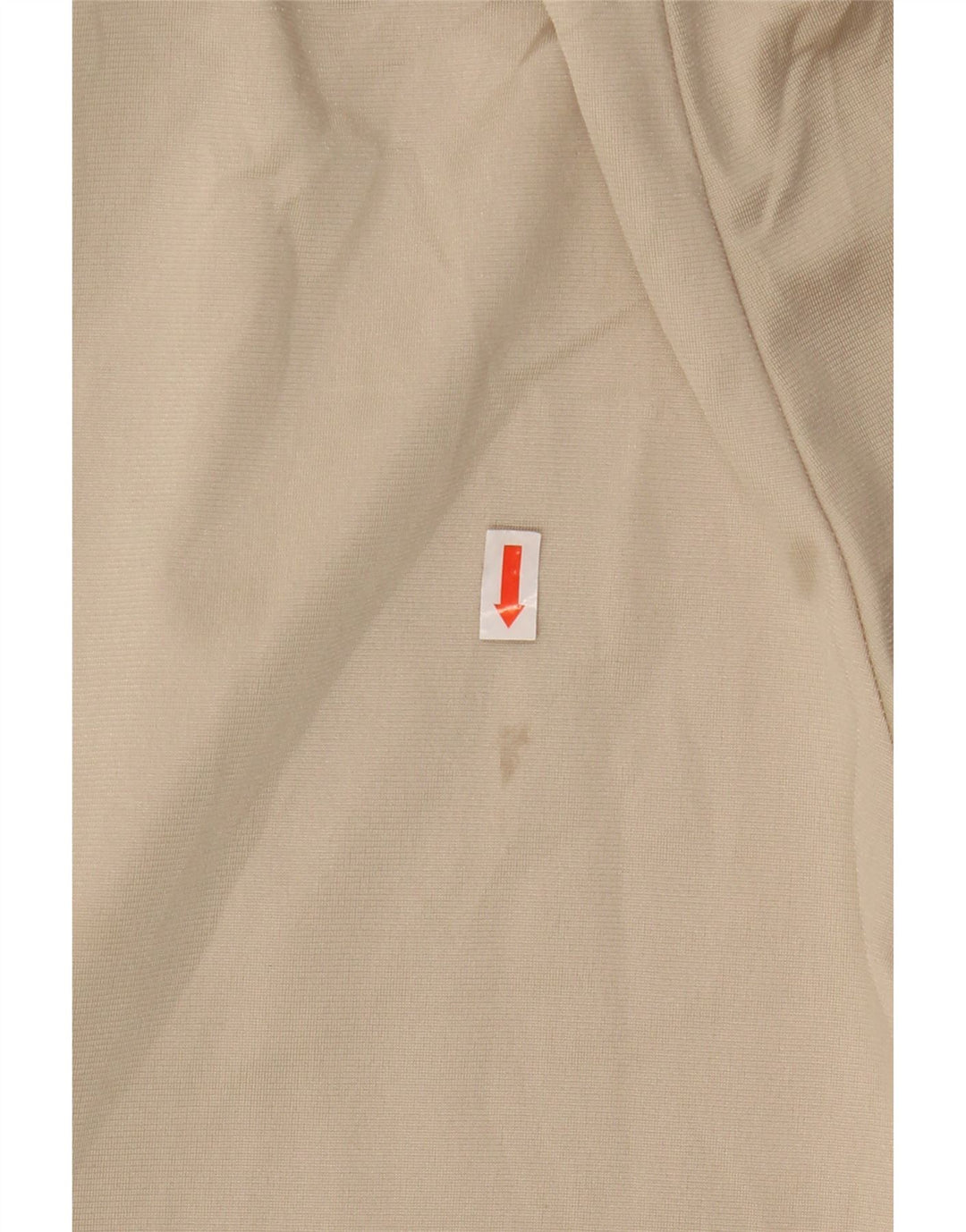 Calças de treino femininas ADIDAS UK 4/6 XS bege poliéster