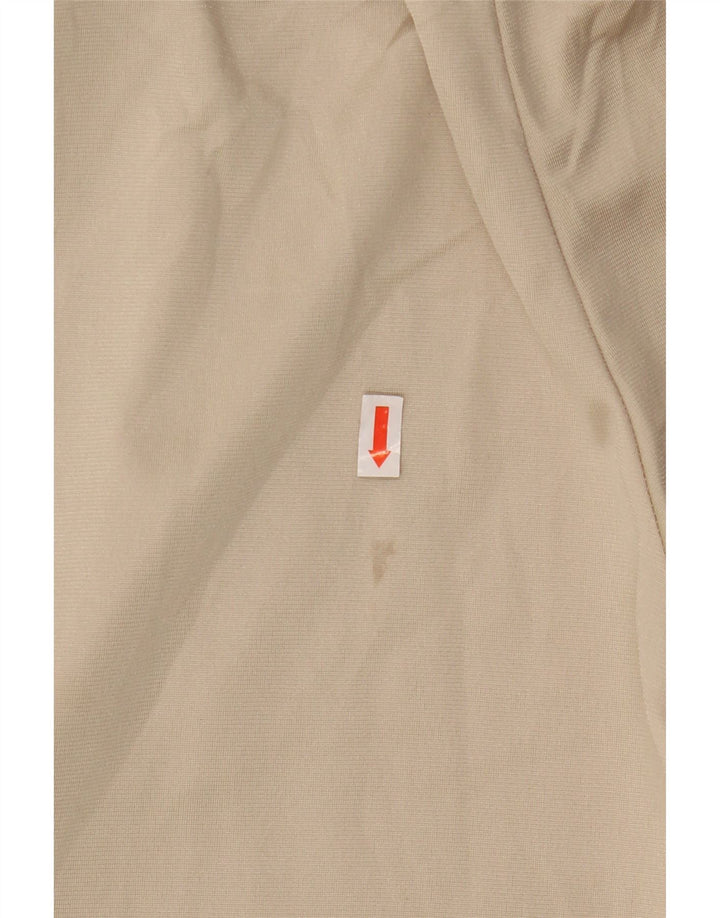 Calças de treino femininas ADIDAS UK 4/6 XS bege poliéster