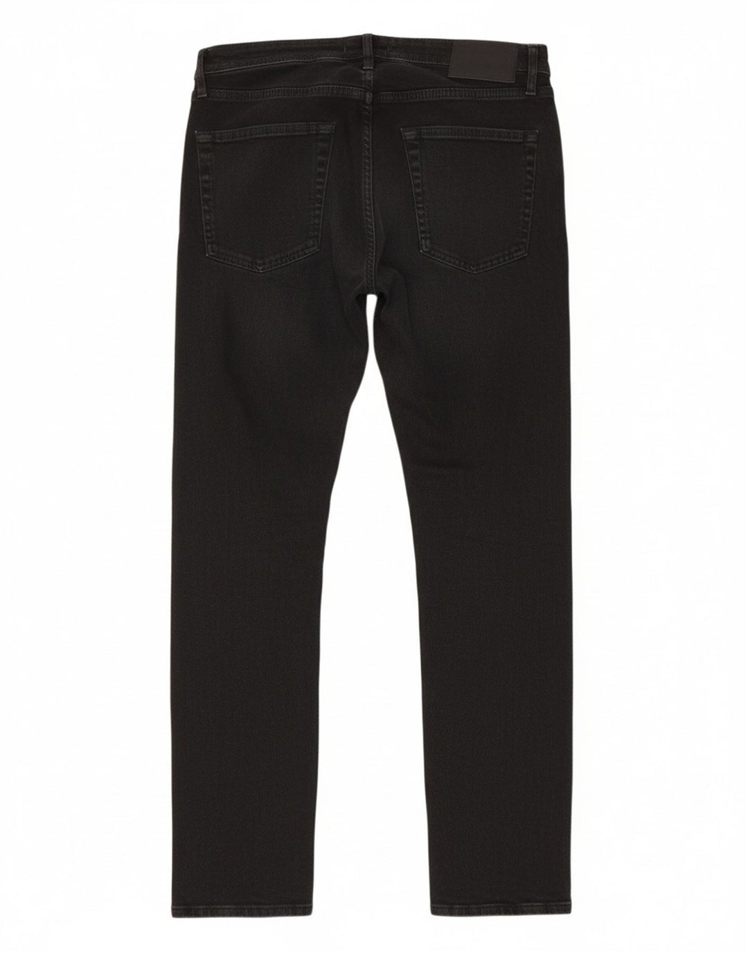Jeans retos masculinos JACK & JONES W32 L32 algodão preto