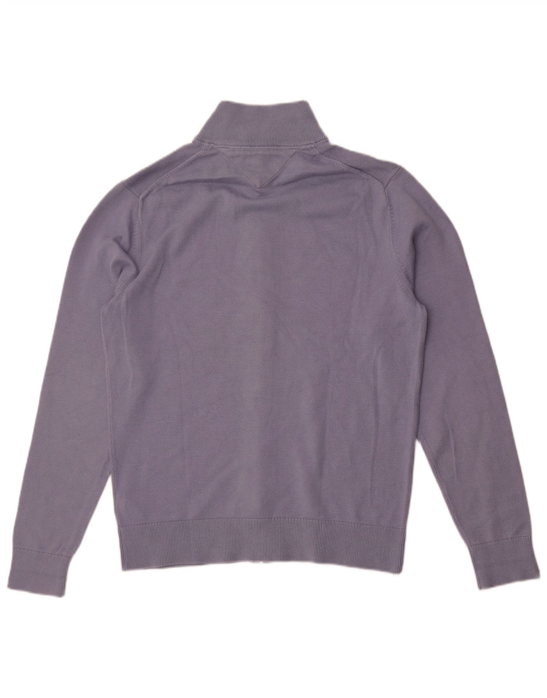Suéter cardigã masculino Tommy Hilfiger grande algodão azul