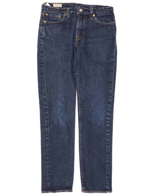 Calça jeans feminina Levi's 511 Slim W30 L32 azul algodão