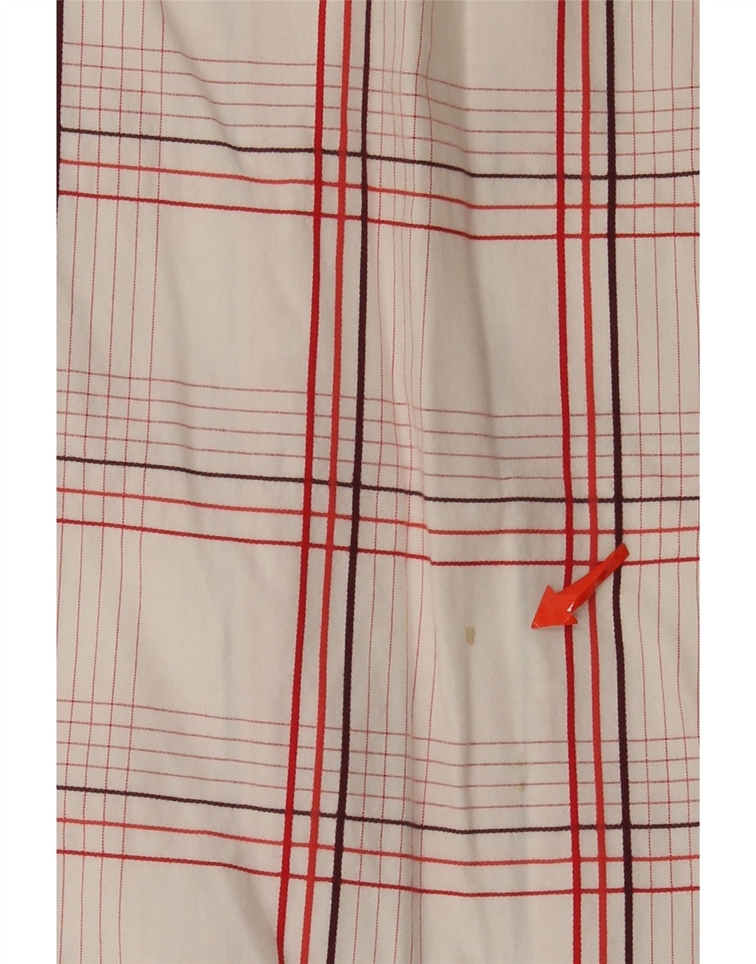 Camisa Wrangler masculina de manga curta XL branco xadrez algodão