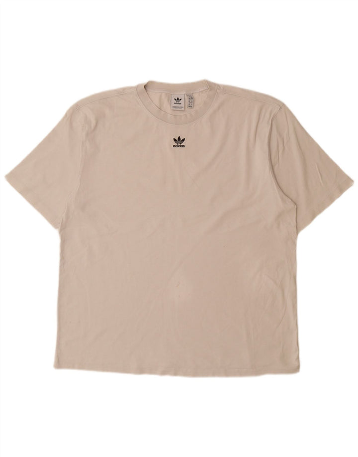 Camiseta Adidas Feminina Gráfica Top UK 14 Grande Branco