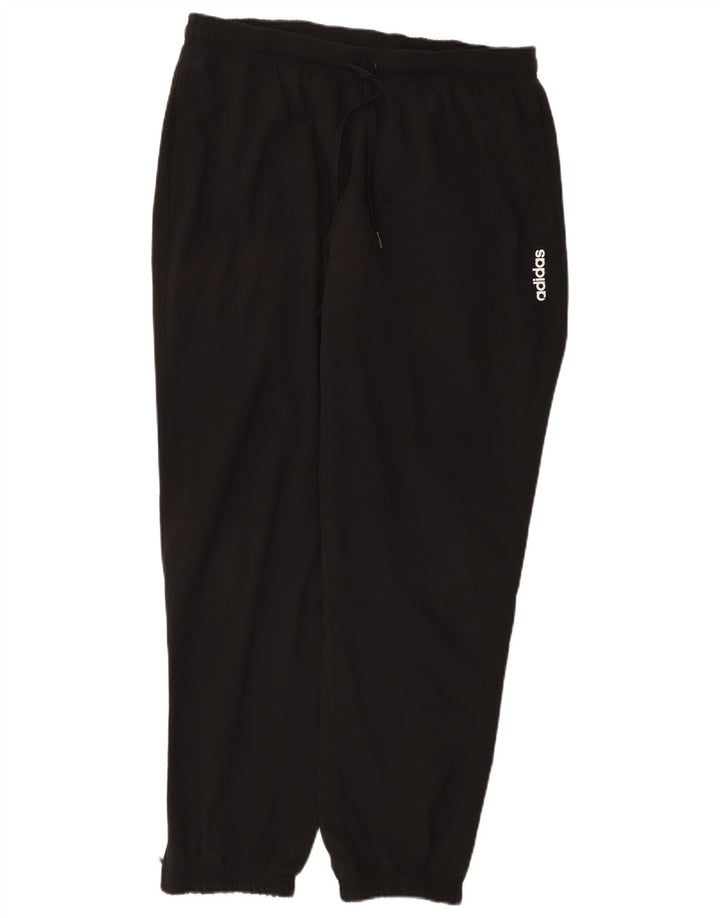 Adidas Mens Treino Calças Joggers XL Preto Poliéster