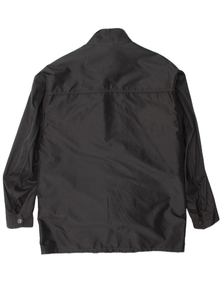 Jaqueta utilitária masculina Belstaff UK 38 nylon preto médio