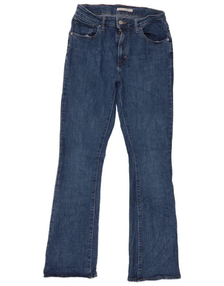 Calça jeans feminina Levi's 725 High Rise Bootcut W30 L32 azul algodão