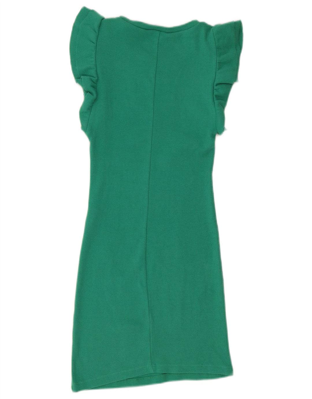 Vestido bodycon feminino Zara Reino Unido 8 pequeno verde