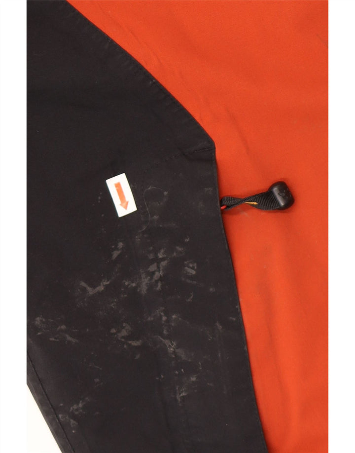 Jaqueta de esqui masculina Jack Wolfskin Reino Unido 40/42 XL laranja colorblock poliamida