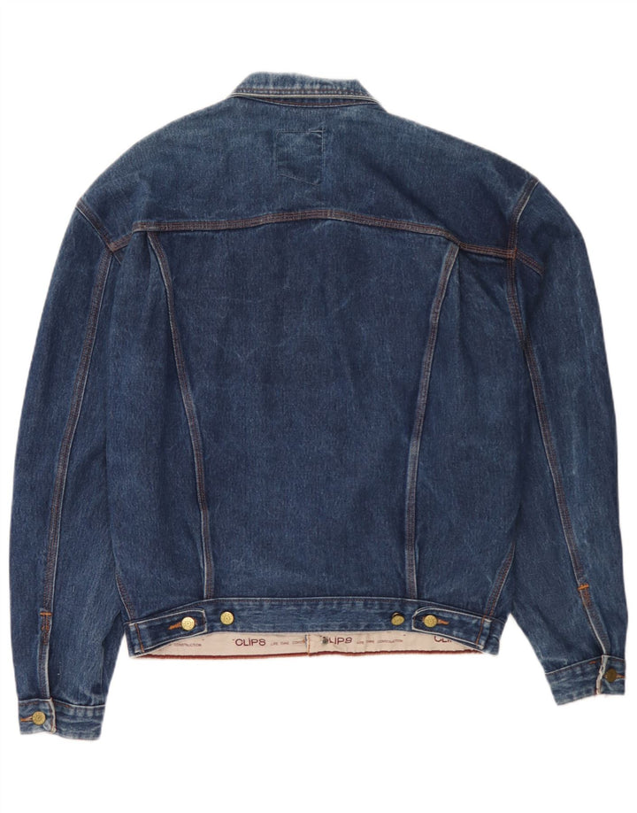 Jaqueta jeans masculina Clips UK 42 XL azul