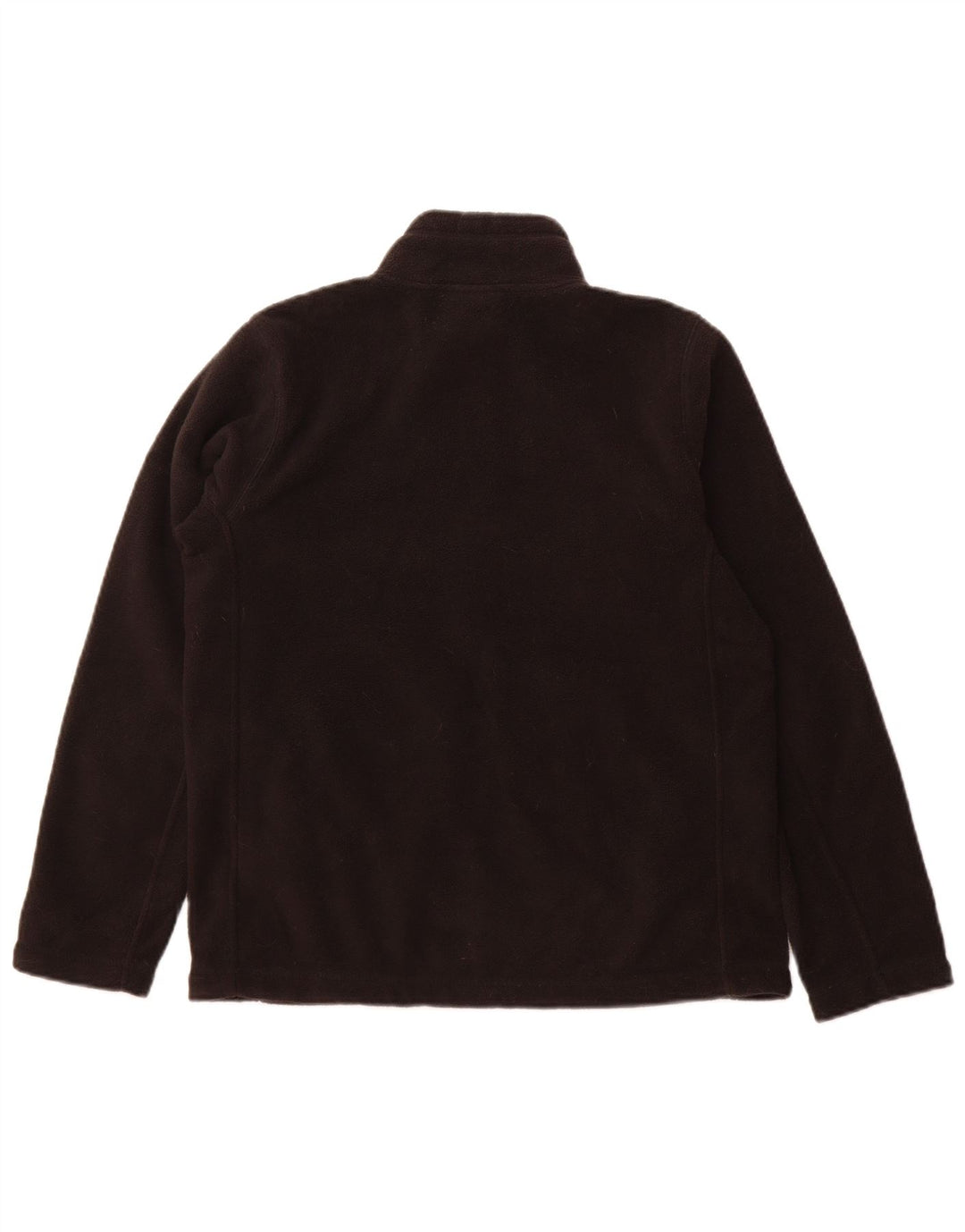 RUSSELL ATHLETIC Womens Fleece Jacket UK 12 Medium Black