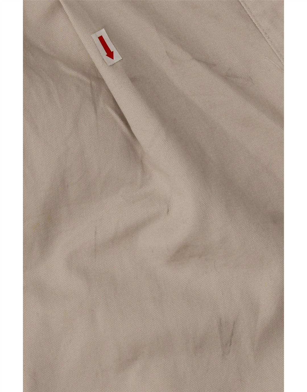 Shorts masculino DOCKERS Stain Defender Pegged Chino W38 XL algodão cinza