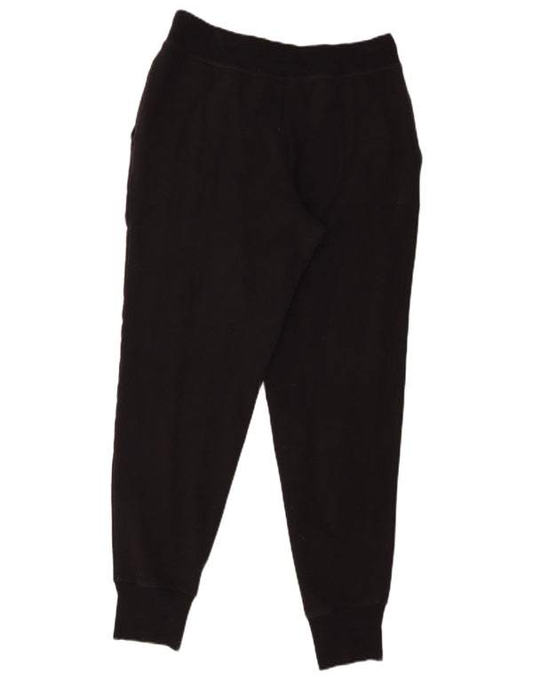 Calça de treino feminina Fila Joggers UK 10 pequeno algodão preto