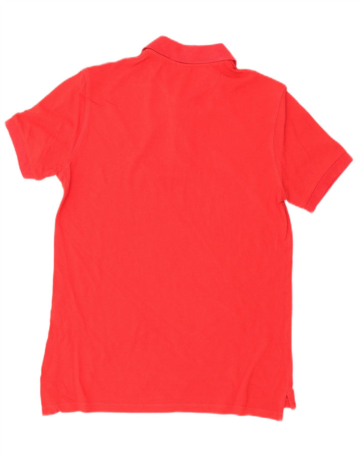 Camisa polo masculina Williams Wilson pequena algodão Borgonha