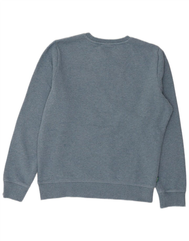 Superdry moletom masculino jumper XL azul algodão