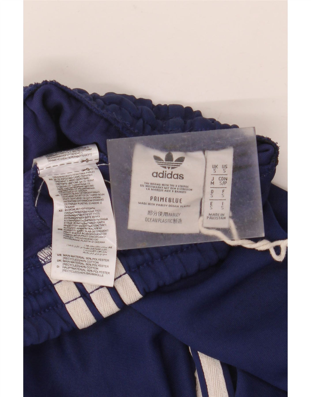 Adidas Mens Treino Calças Joggers Médio Azul Marinho Poliéster