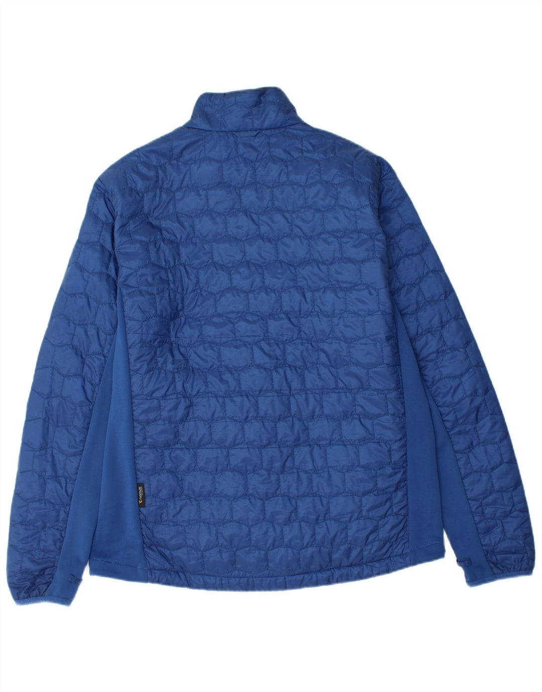 Jaqueta acolchoada masculina JACK WOLFSKIN Reino Unido 40/42 poliéster azul grande