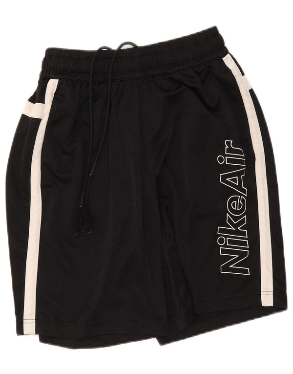 Shorts esportivos gráficos masculinos Nike médio preto colorblock poliéster