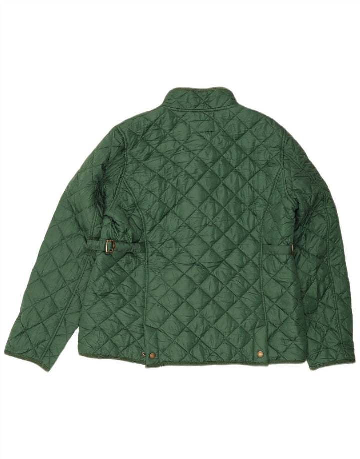 Jaqueta acolchoada feminina GANT UK 20 2XL poliéster verde