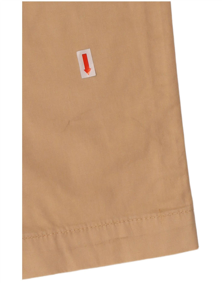 Calça chino feminina JACOB COHEN sob medida W26 L28 algodão bege
