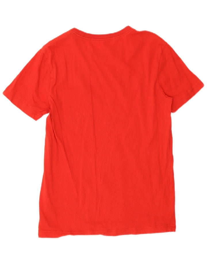 Camiseta masculina Calvin Klein Jeans Top Médio Vermelho