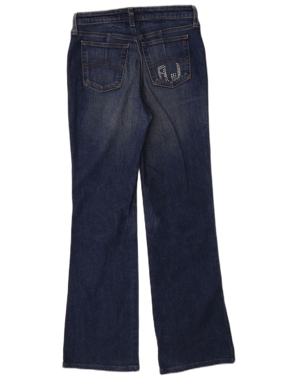 Armani feminino bootcut jeans W27 L29 algodão azul