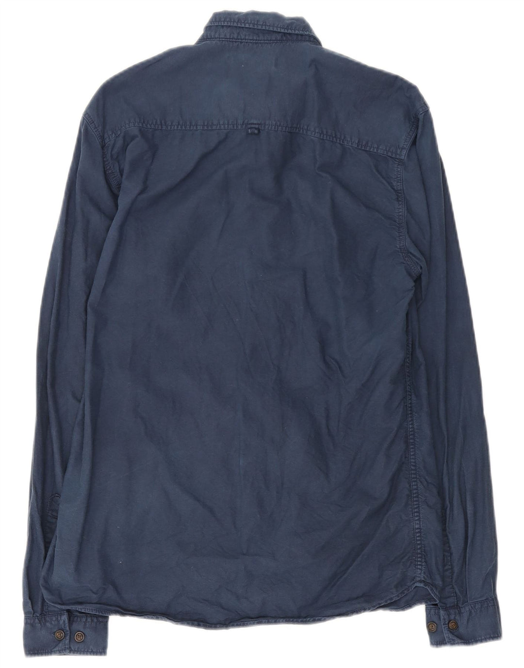 Camisa masculina Jack & Jones grande algodão azul marinho