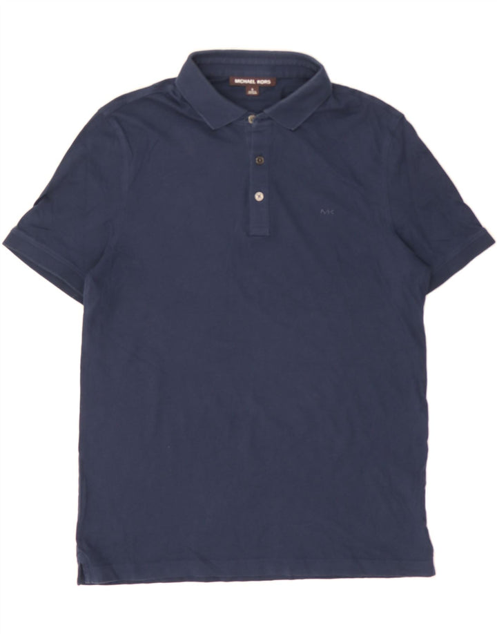 MICHAEL KORS Mens Polo Shirt Small Navy Blue Cotton Vintage Michael Kors and Second-Hand Michael Kors from Messina Hembry 