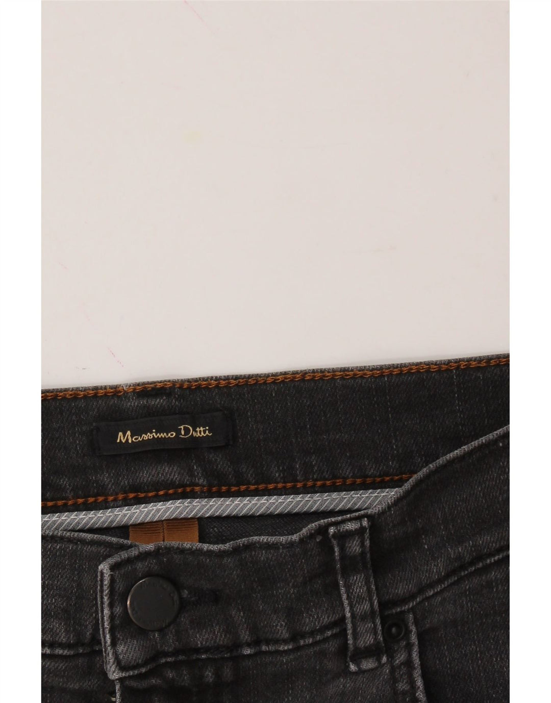 MASSIMO DUTTI Womens Cropped Jeans W32 L26 Grey Vintage Massimo Dutti and Second-Hand Massimo Dutti from Messina Hembry 