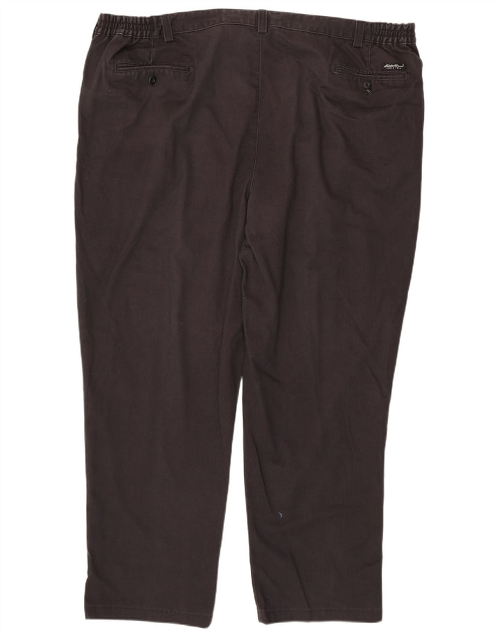 Calça Chino masculina EDDIE BAUER W48 L31 algodão cinza
