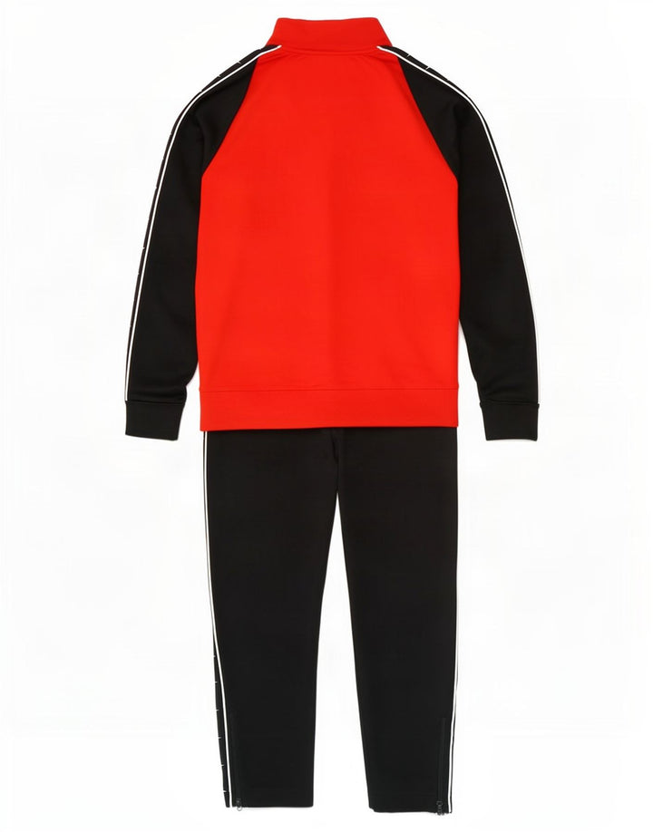 Nike masculino gráfico completo agasalho pequeno preto colorblock