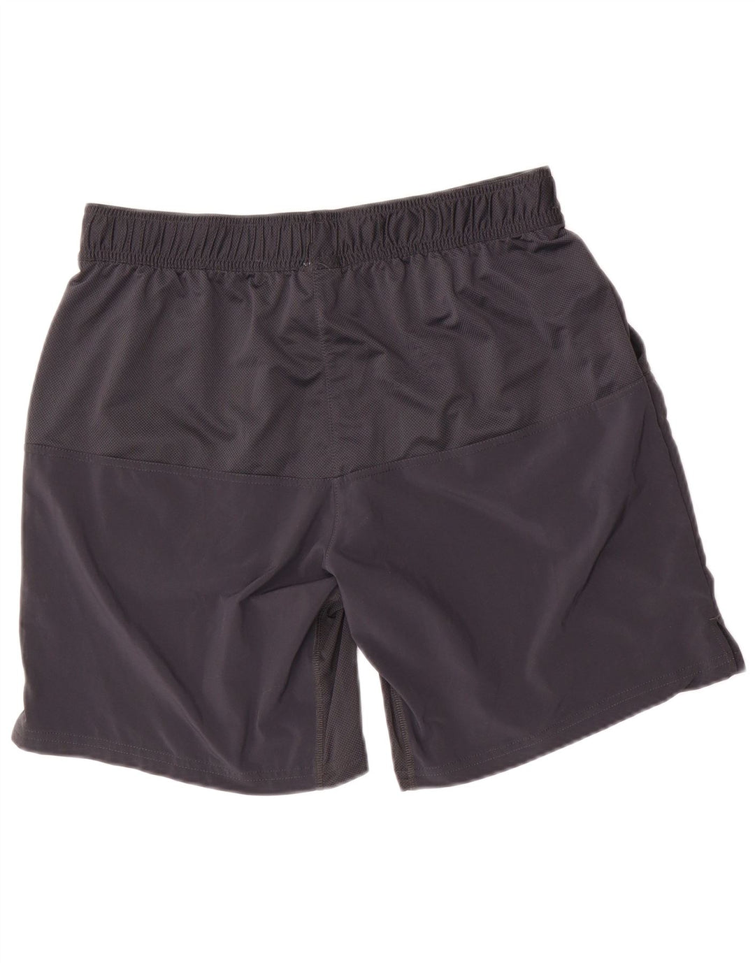 Shorts esportivos masculinos Decathlon poliéster cinza médio