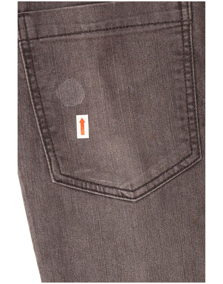 Benetton Boys Slim Jeans 11-12 Anos W29 L30 2XL Cinza Algodão