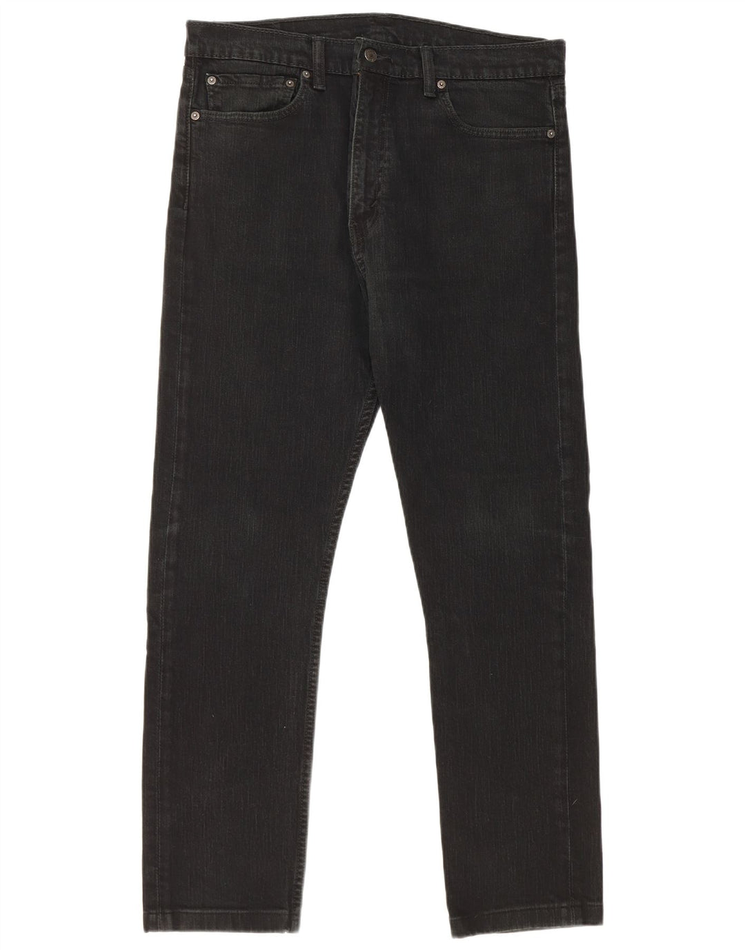 Jeans retos masculinos LEVI'S W36 L29 algodão preto