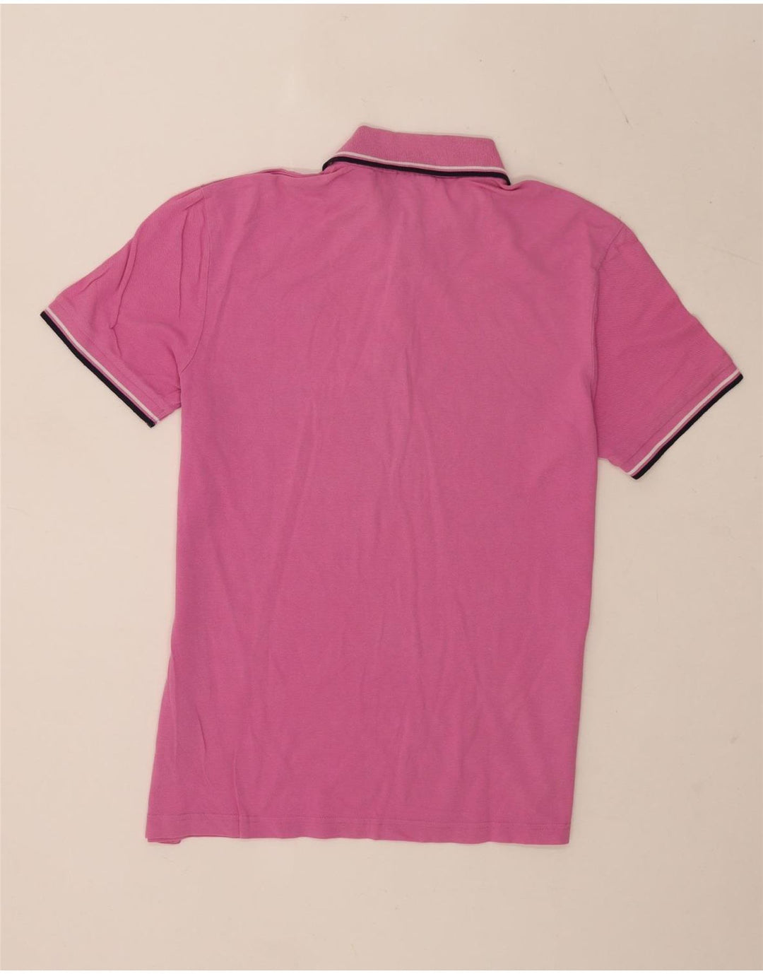 Camisa polo masculina Diadora XL rosa listrada
