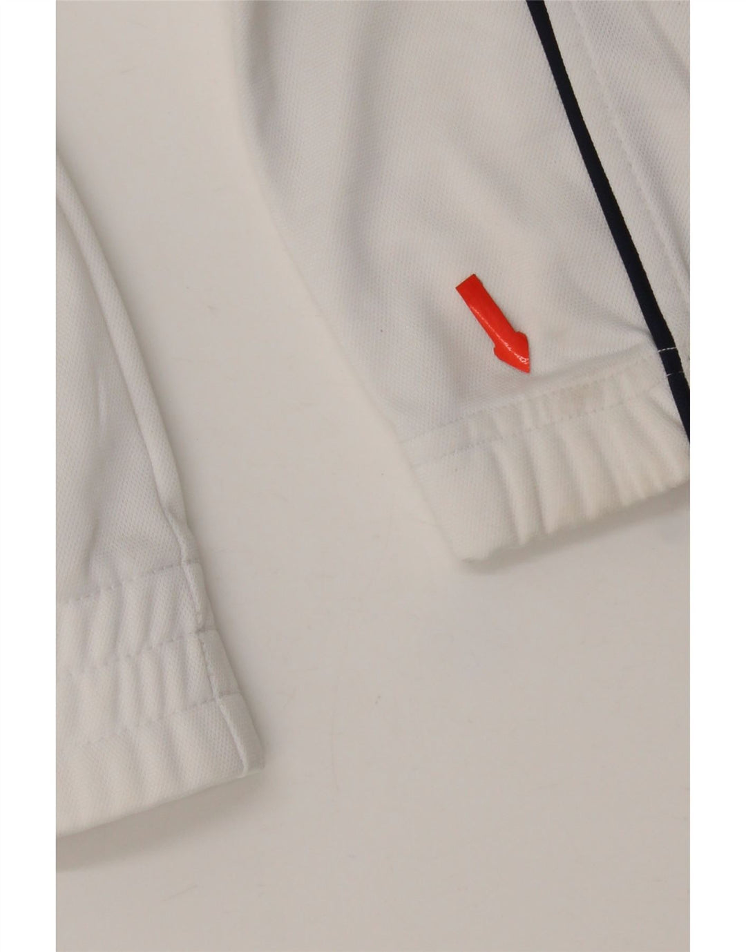 Jaqueta Asics Boys Graphic Tracksuit Top 7-8 Anos Branco Colorblock