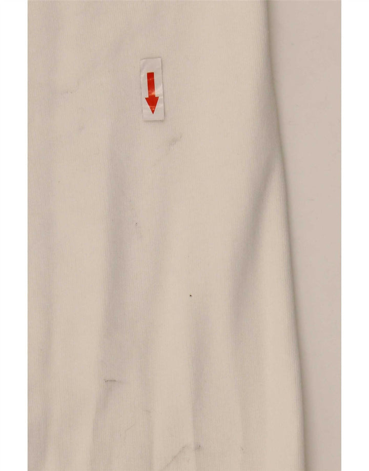 Suéter masculino Champion com capuz e zíper 2XL algodão branco